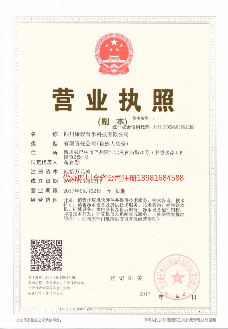 高安高安康程育米科技有限公司